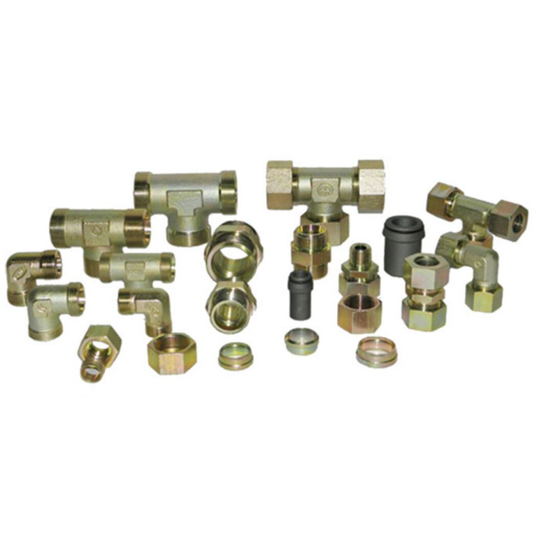 Carbon Steel Ermeto Fittings Inflex HydraulicsDubai
