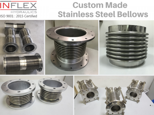 stainless steel exhaust bellows