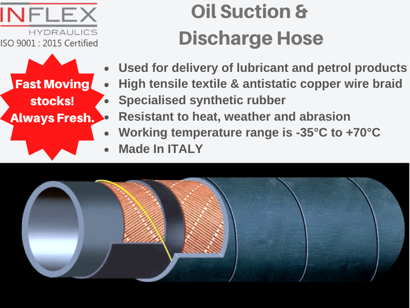 Oil Suction and Discharge Hose Dubai